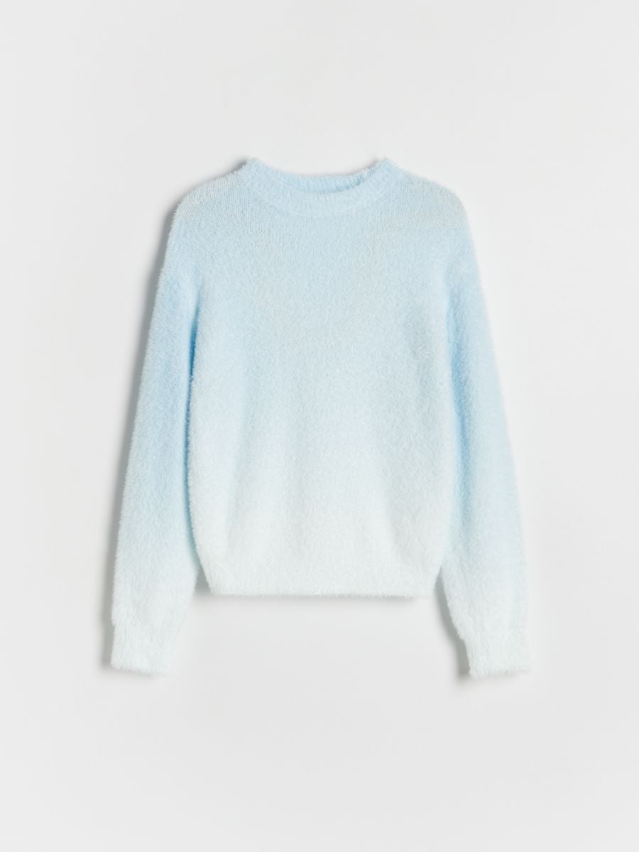 Ombre sweater - light blue - RESERVED