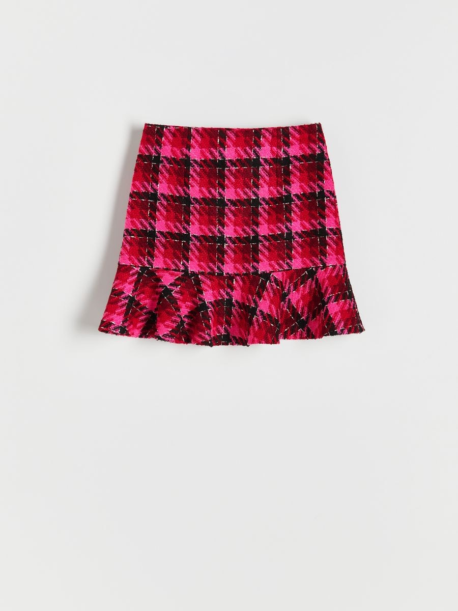 Tweed miniszoknya - többszínű - RESERVED - 3