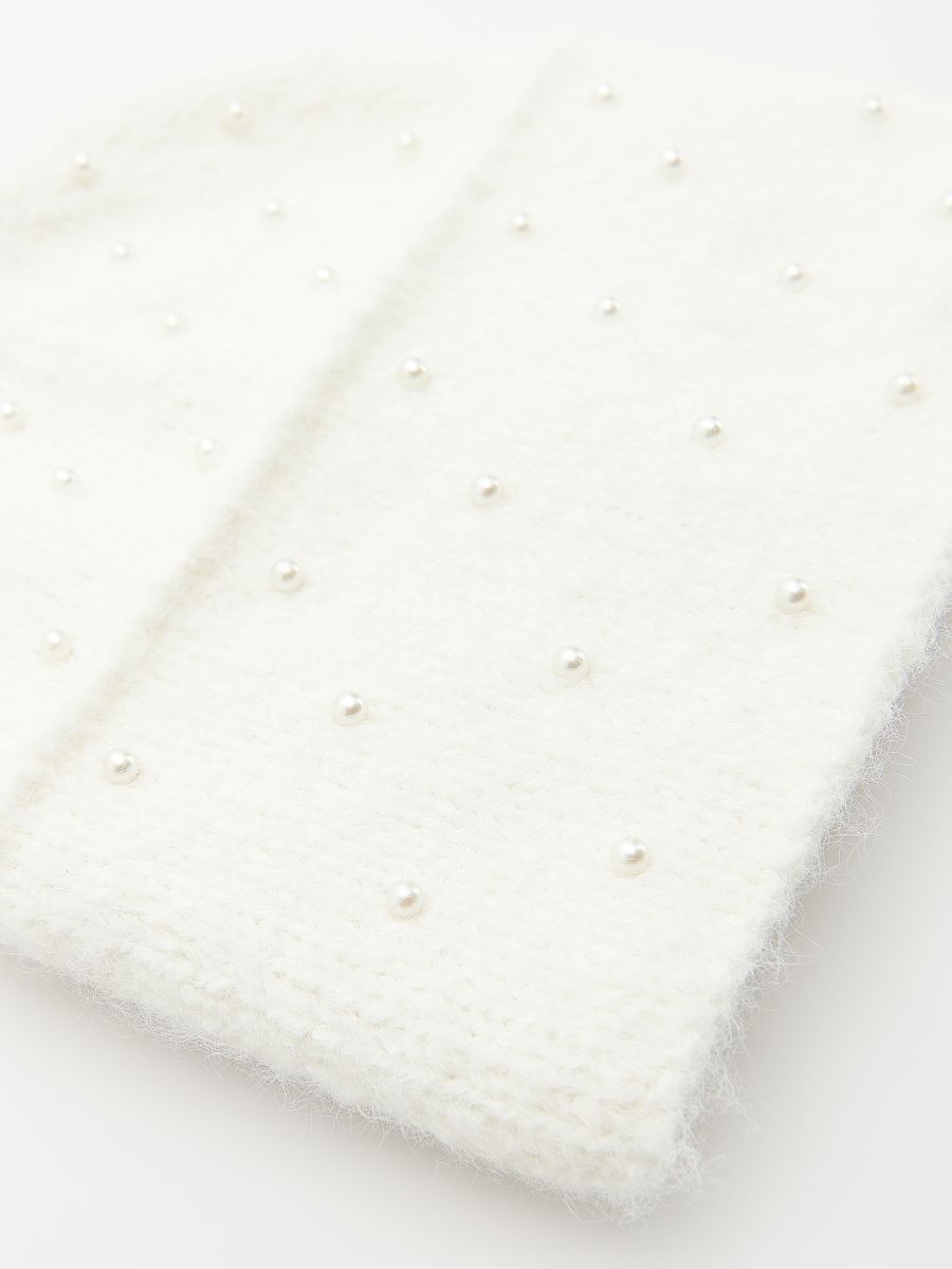 Beanie - kreemvalge - RESERVED - 2