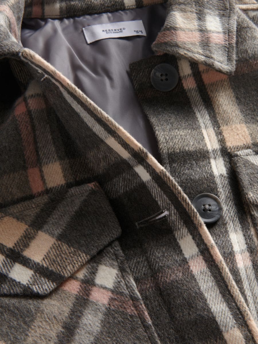 Check shacket - multicolor - RESERVED - 6