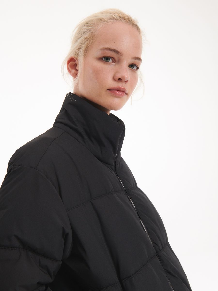 Quilted jacket - black - RESERVED - 4