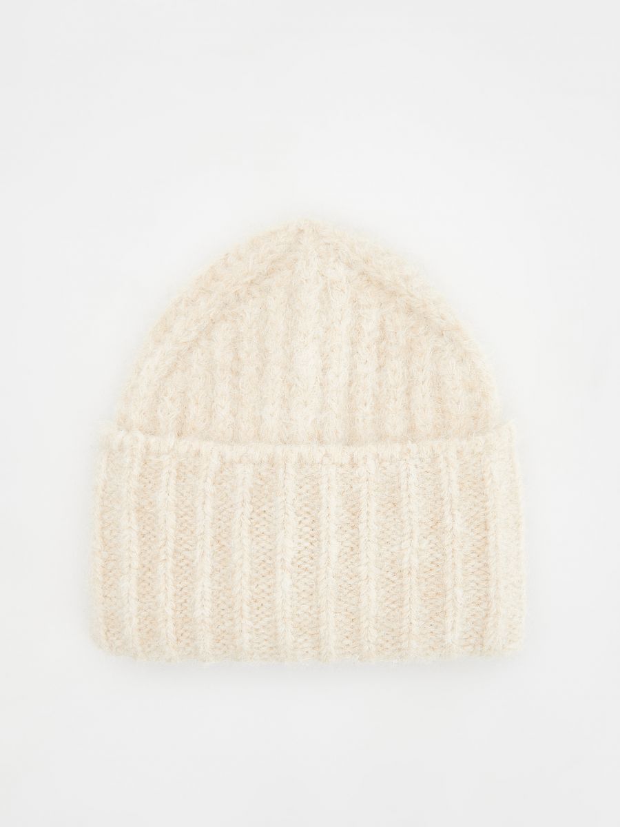 Wool blend beanie Color nude - RESERVED - 0791V-02M
