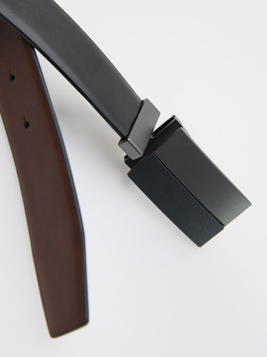 Ceinture multi-matières - Noir - RESERVED - 3