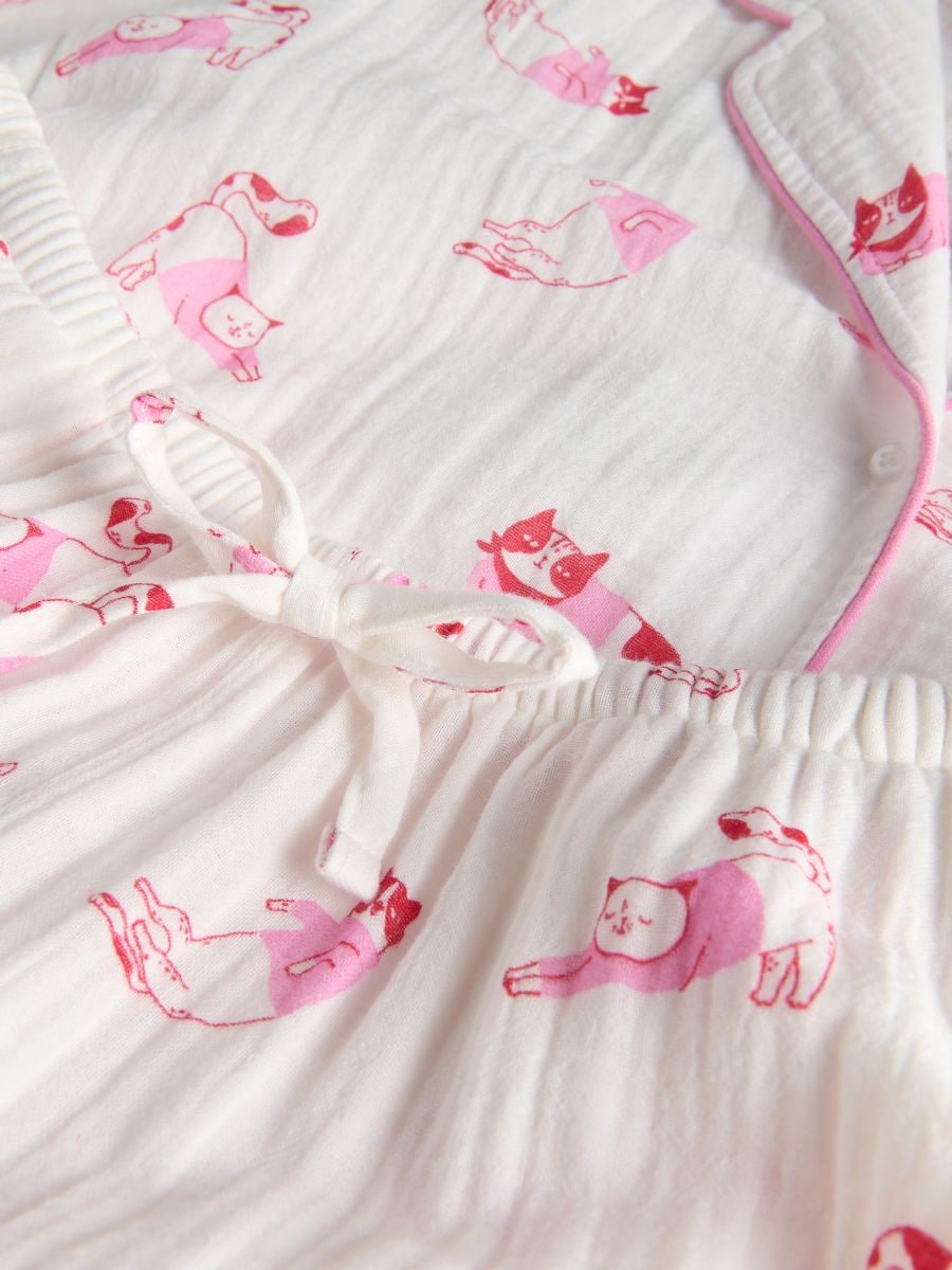 LADIES` PYJAMA - kremna - RESERVED - 8