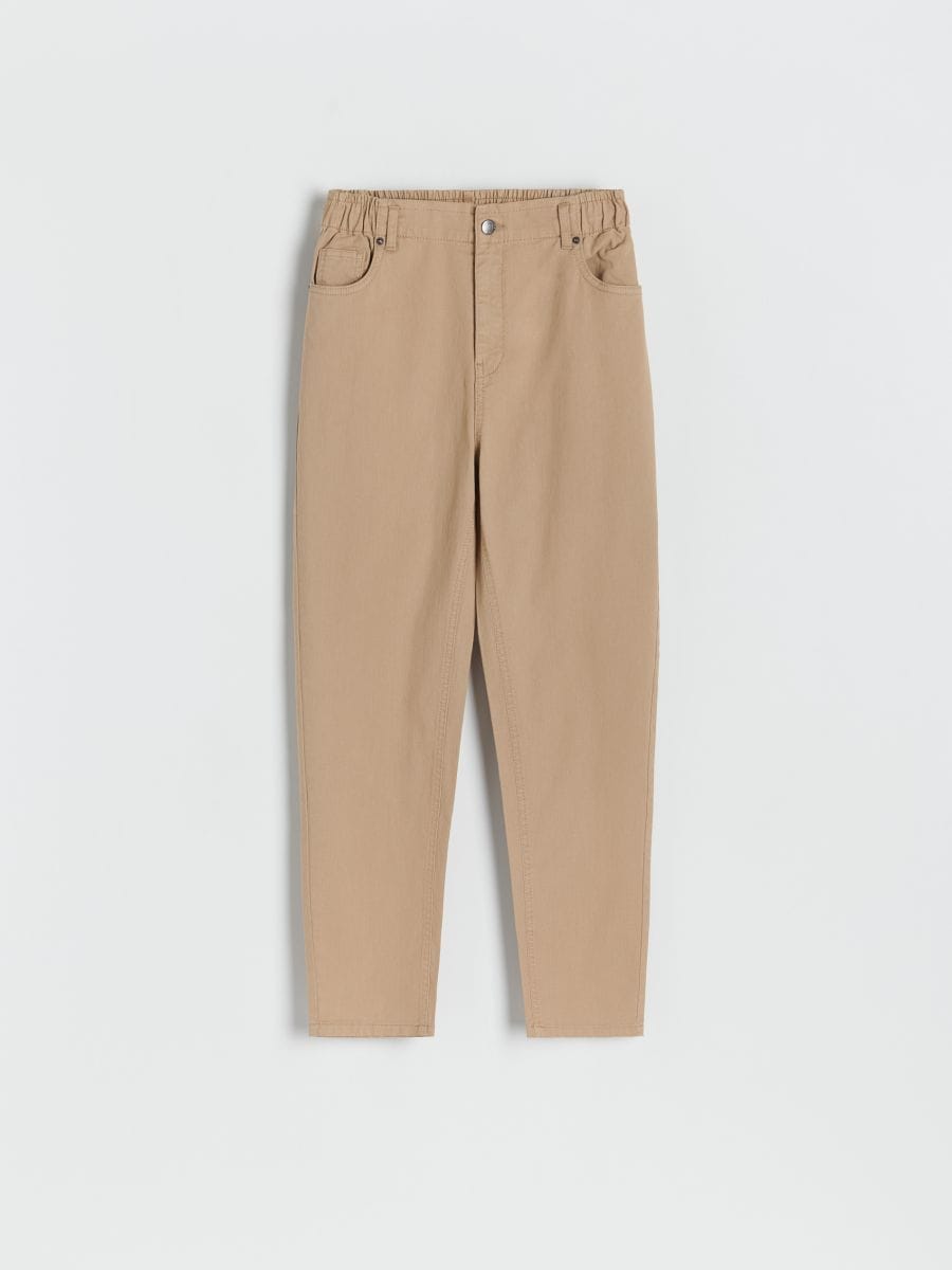Baggy hlače - beige - RESERVED - 6