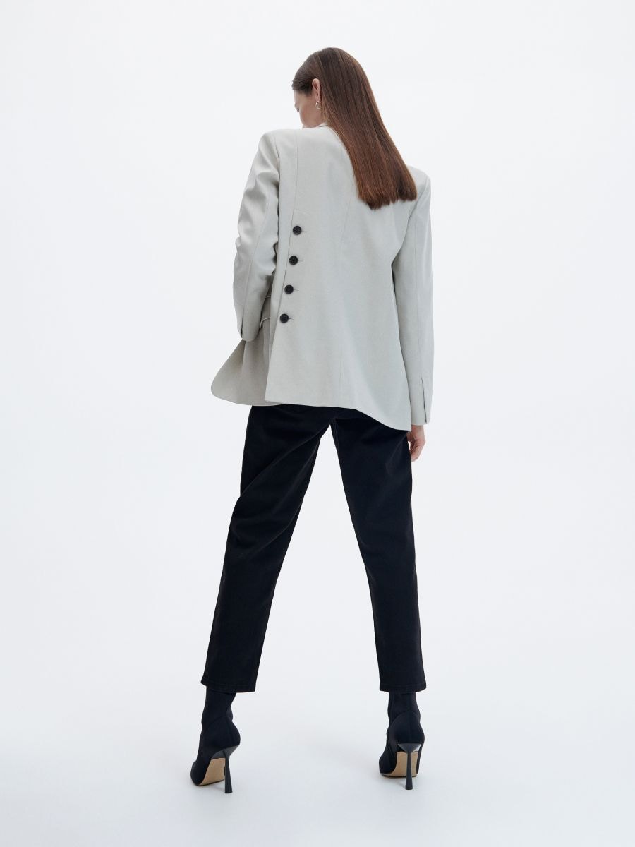 LADIES` TROUSERS - crno - RESERVED - 3