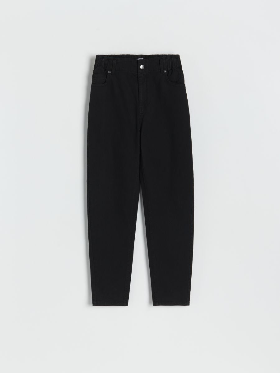 LADIES` TROUSERS - crno - RESERVED - 6