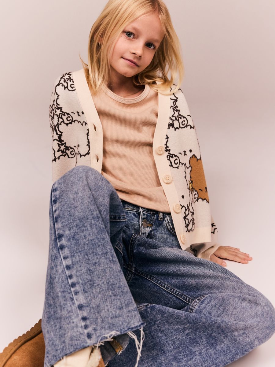 Gemusterter Pullover - bunt - RESERVED - 3