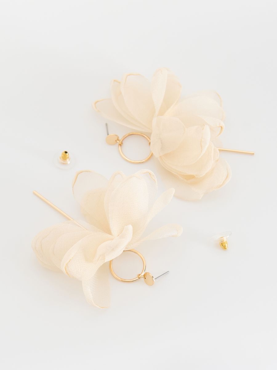 Ohrringe - creme - RESERVED - 2