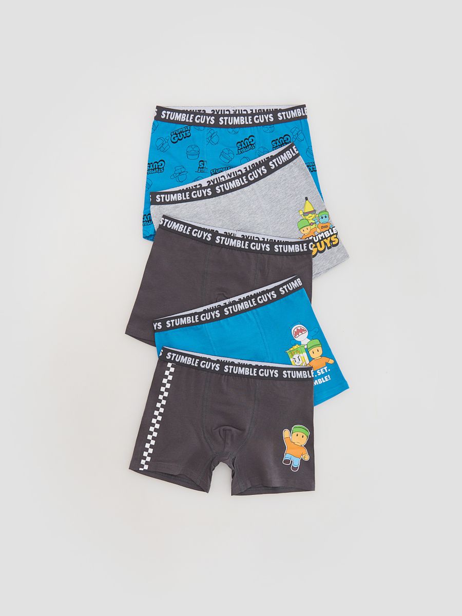 Stumble Guys 5-pack boxer briefs - blue - RESERVED