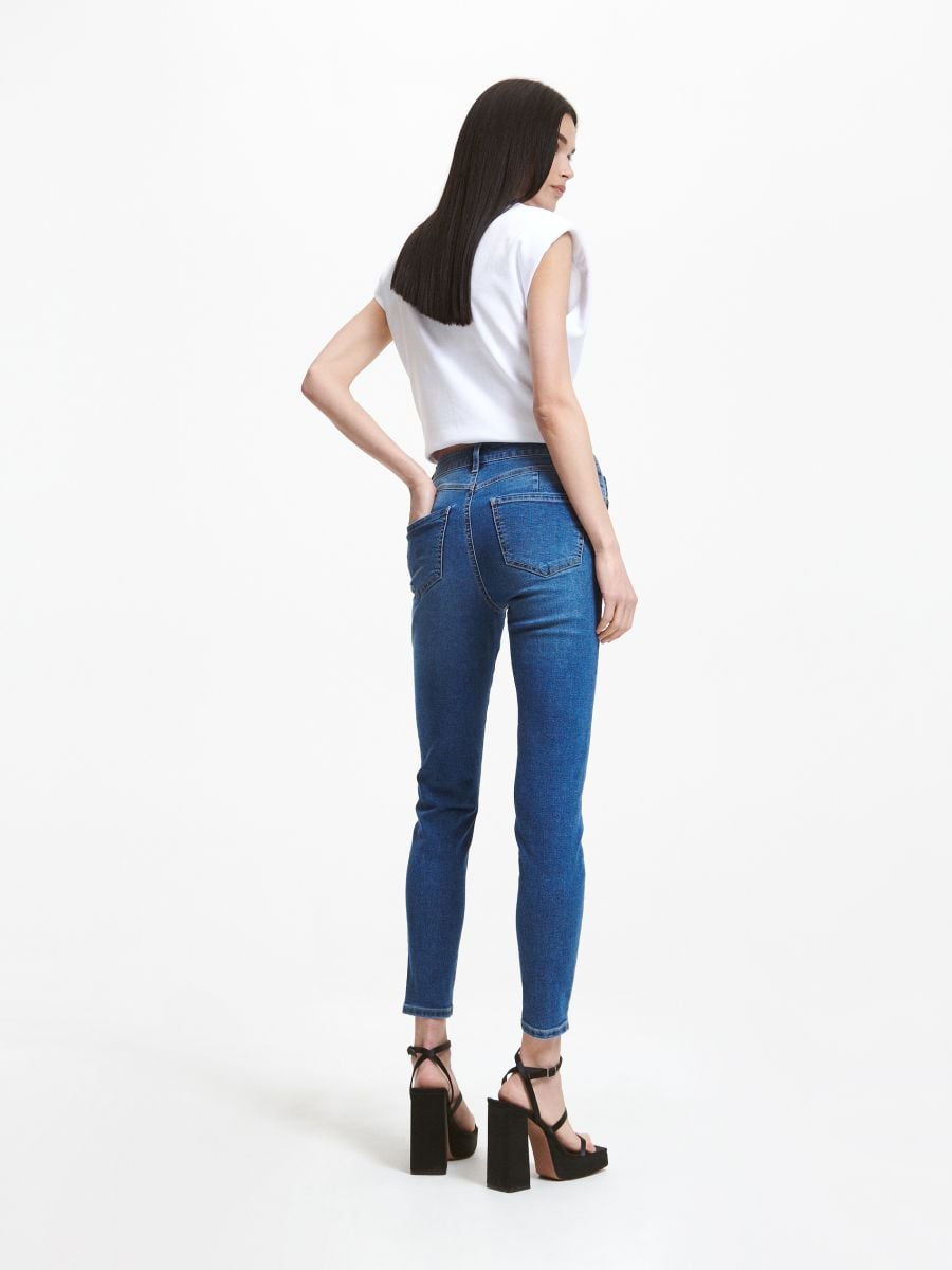 Slim push up teksapüksid - sinine - RESERVED - 3
