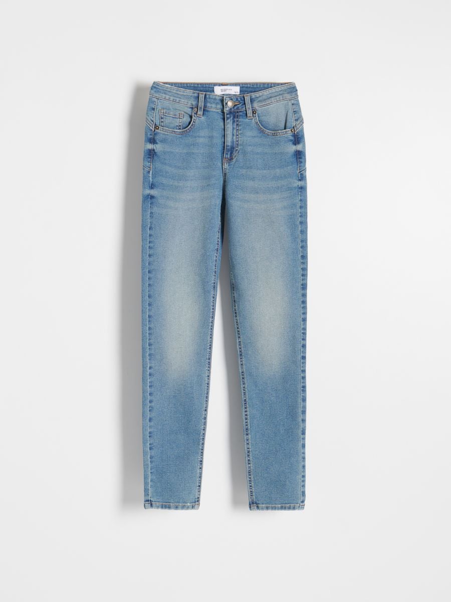 Slim push up jeans - indigo jeans - RESERVED - 4