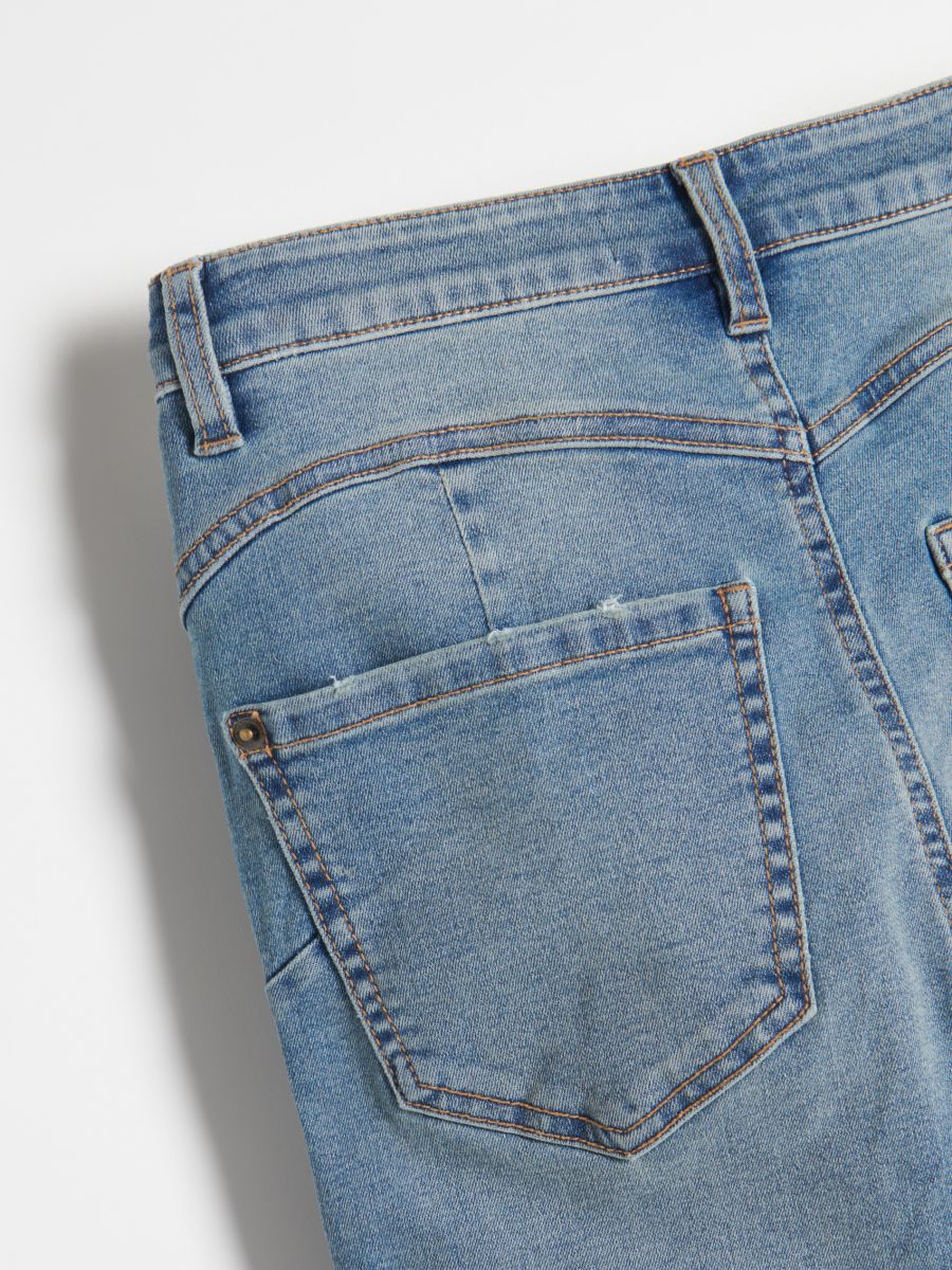 Slim push up jeans - indigo jeans - RESERVED - 5