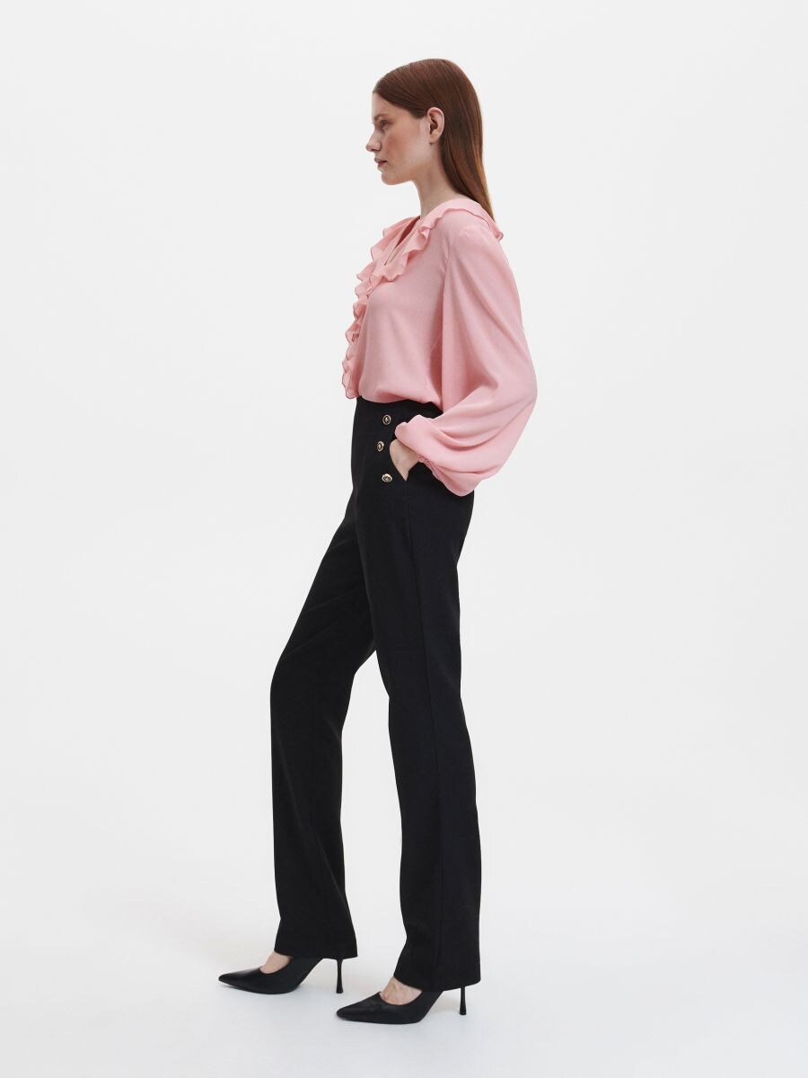 LADIES` TROUSERS - crno - RESERVED - 2
