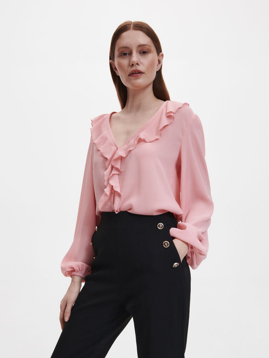 LADIES` TROUSERS - crno - RESERVED - 3