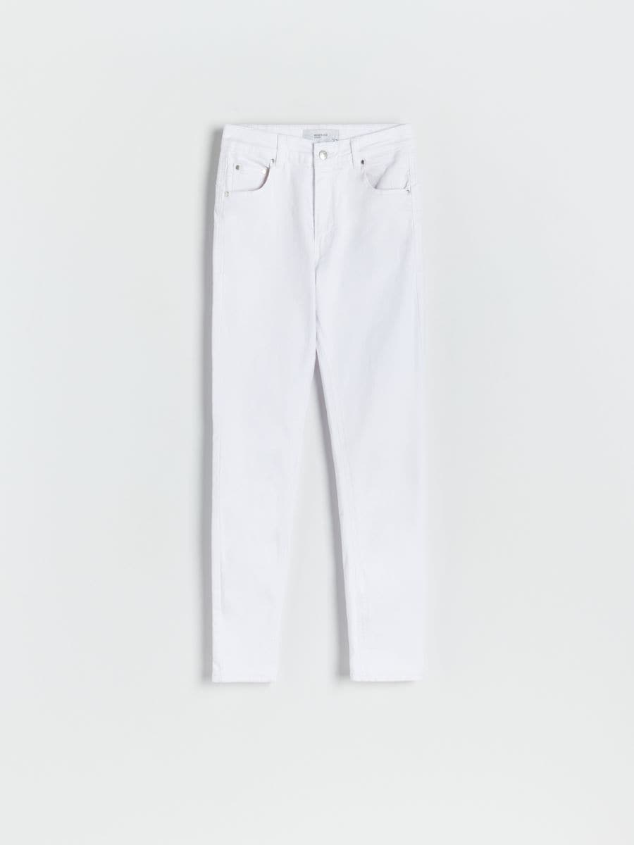 Kavbojke slim push up - bela - RESERVED - 6