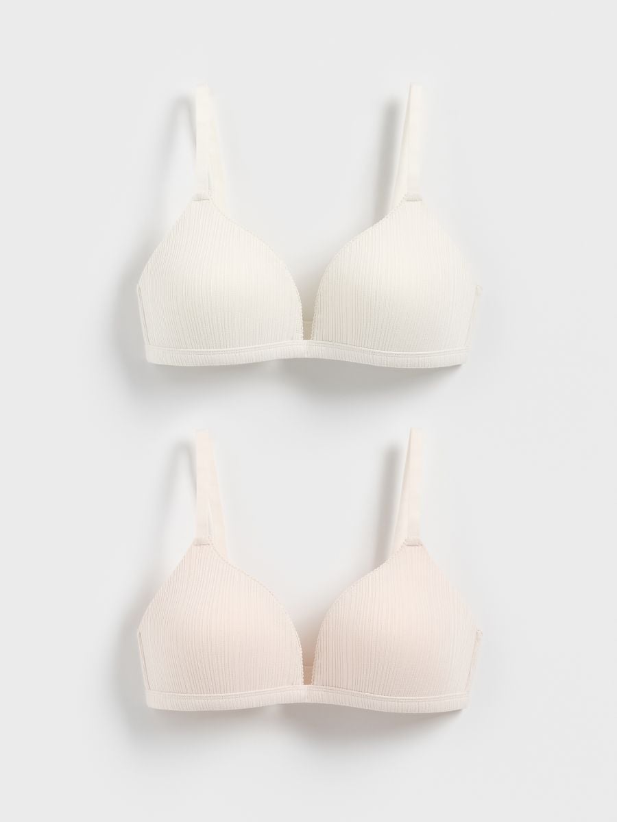 BH mit geformten Cups, 2er-Pack - beige - RESERVED - 2