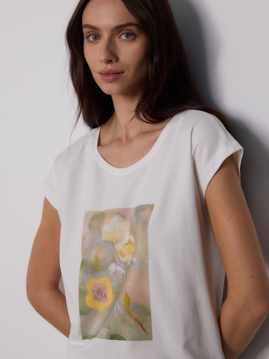 Ensemble de pyjama deux-pièces à imprimé - nude - RESERVED - 2