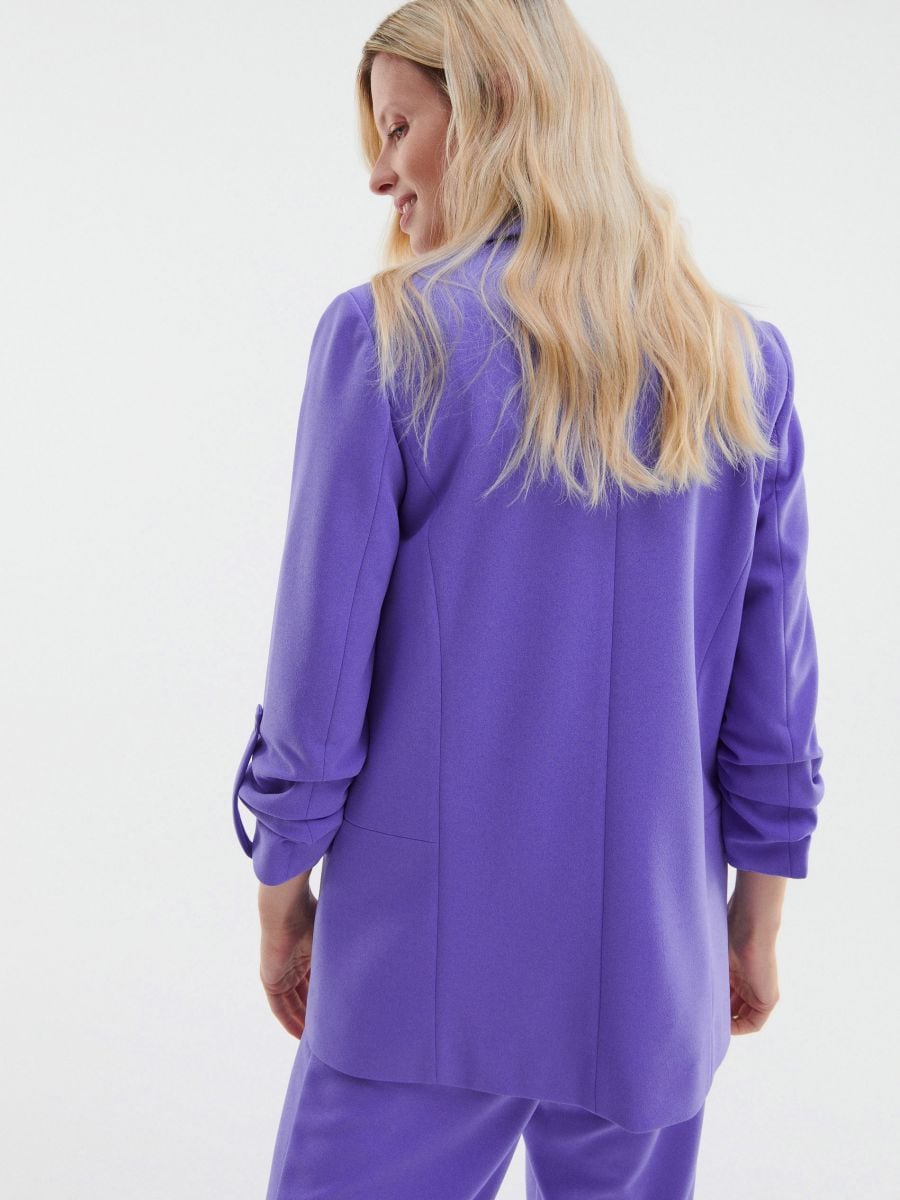 Plain blazer - violet - RESERVED - 3