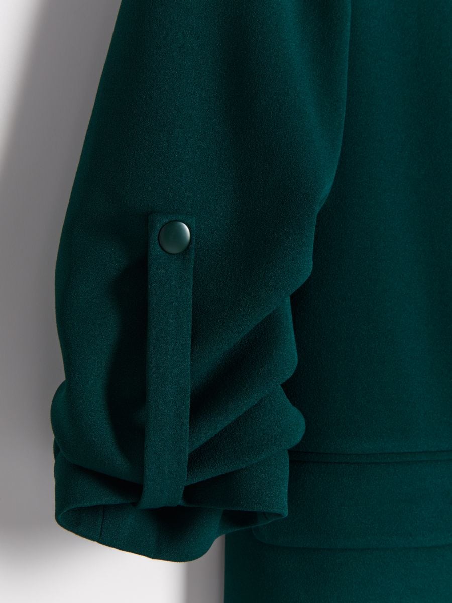 Plain blazer - dark green - RESERVED - 6