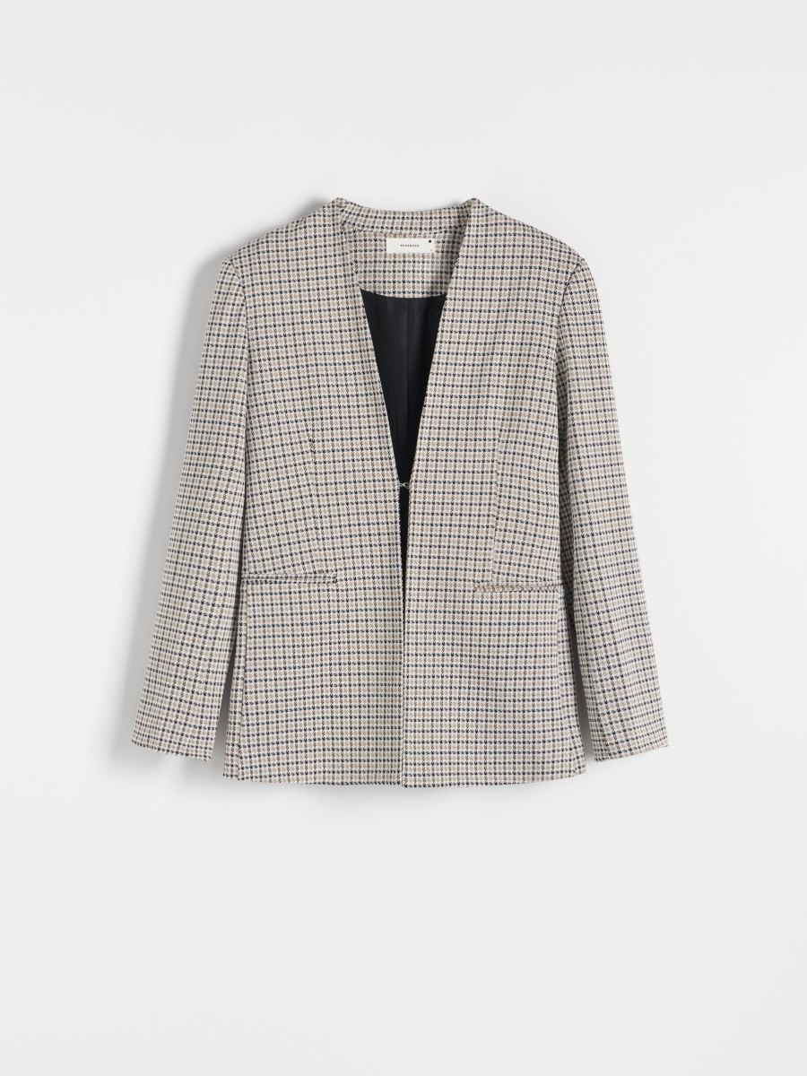 Check blazer - beige - RESERVED - 6