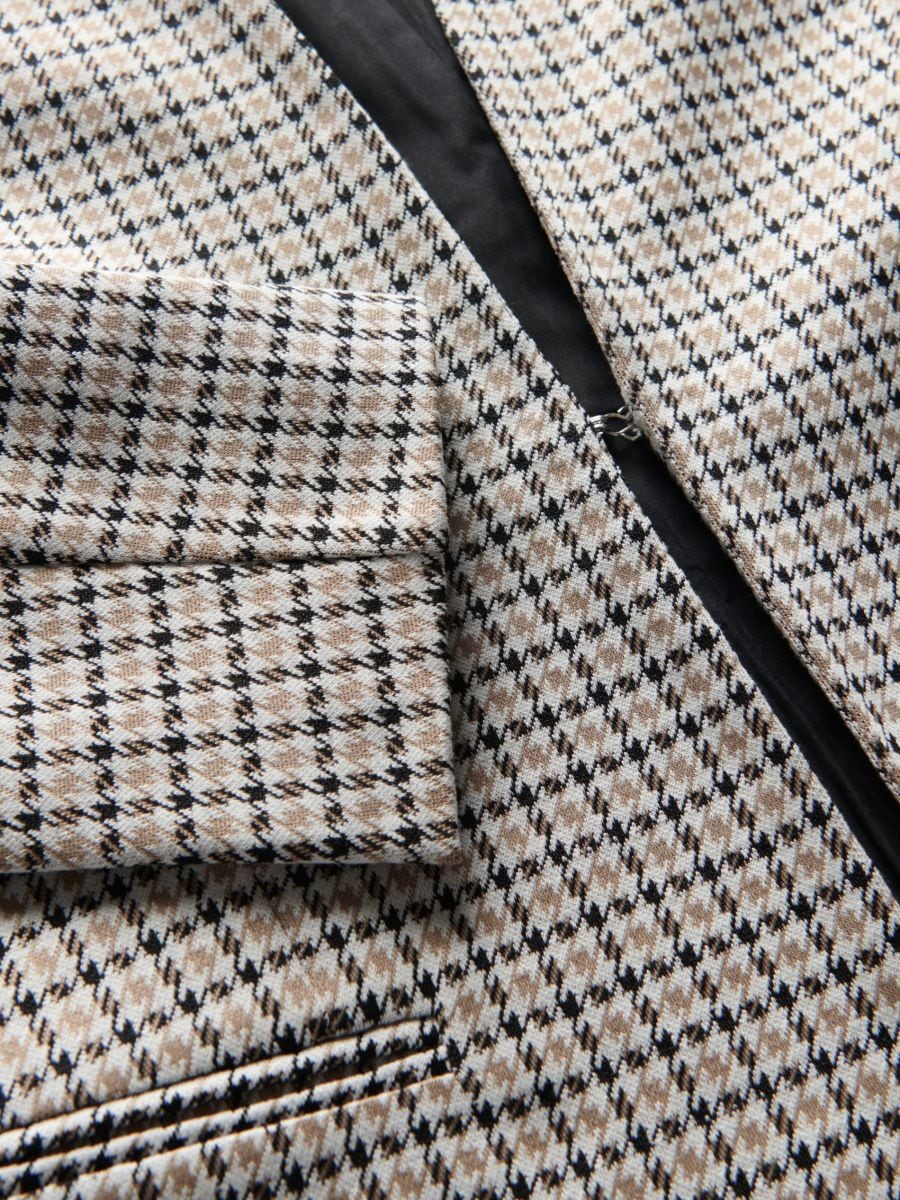 Check blazer - beige - RESERVED - 7