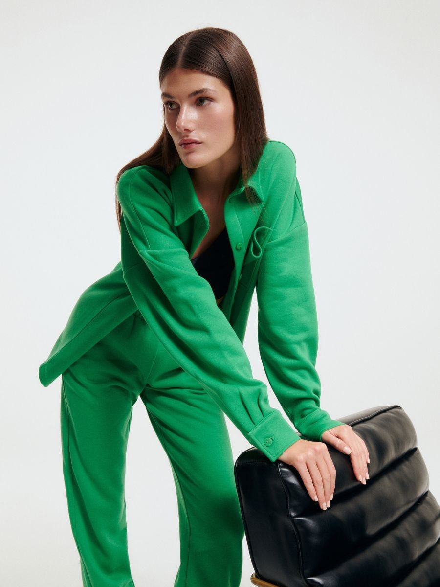 Shacket - fresh green - RESERVED - 3