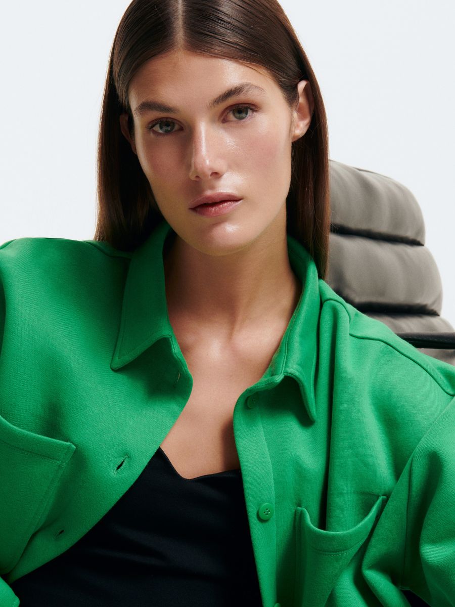 Shacket - fresh green - RESERVED - 4