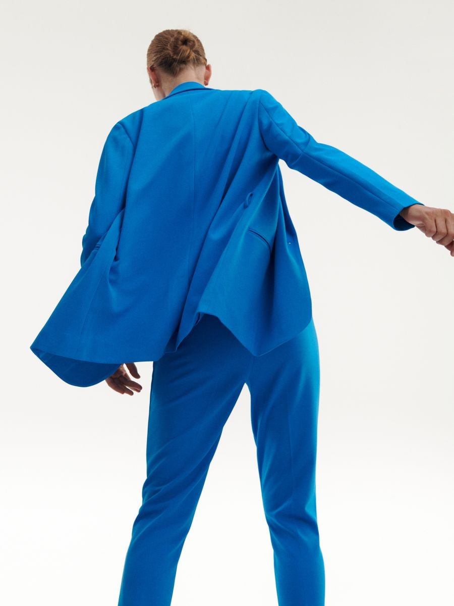 Plain blazer - blue - RESERVED - 4