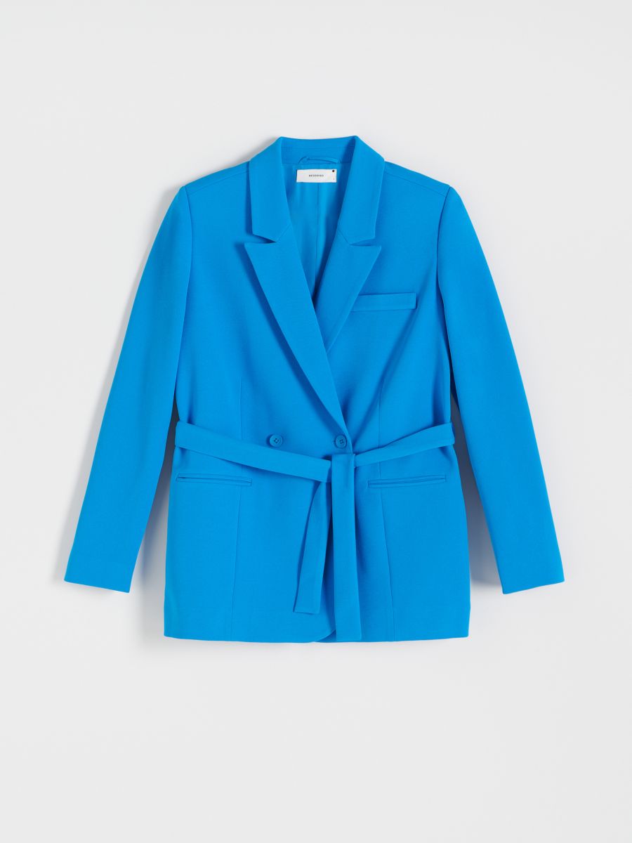 Plain blazer - blue - RESERVED - 6