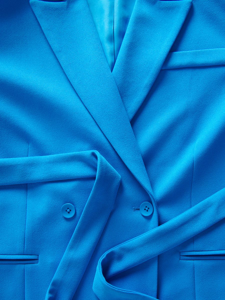 Plain blazer - blue - RESERVED - 7