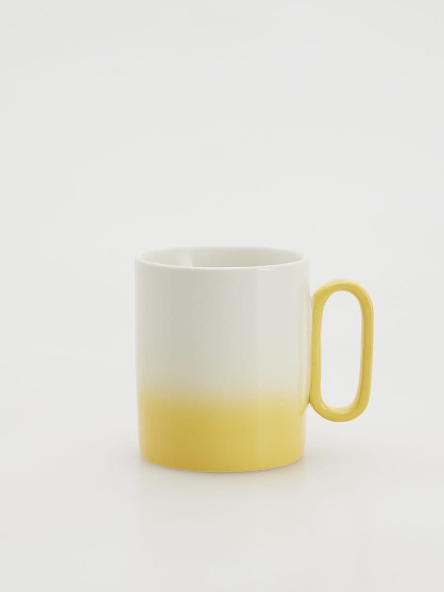 Gradient mug - light yellow - RESERVED