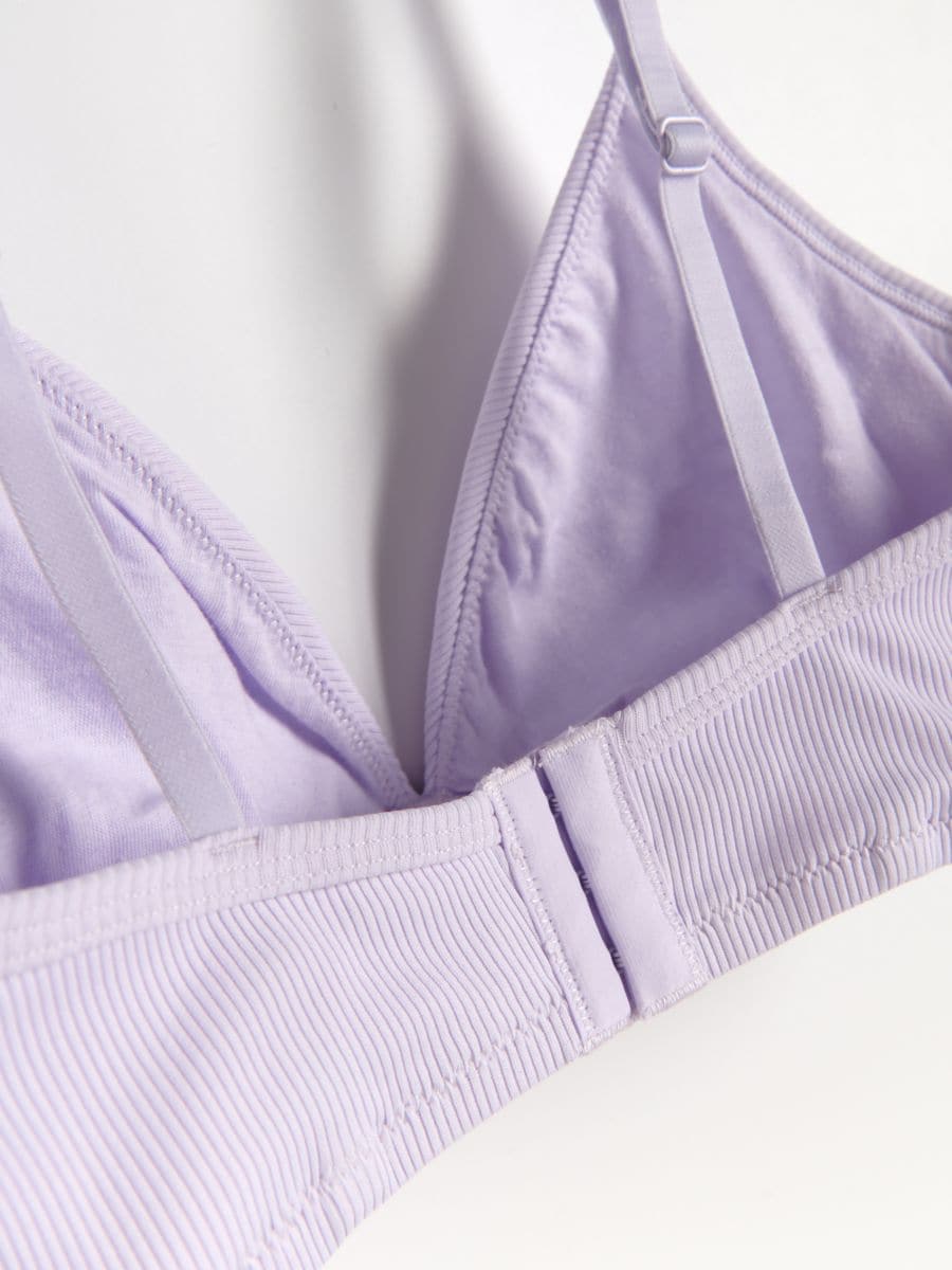 Plain bra - lavender - RESERVED - 3