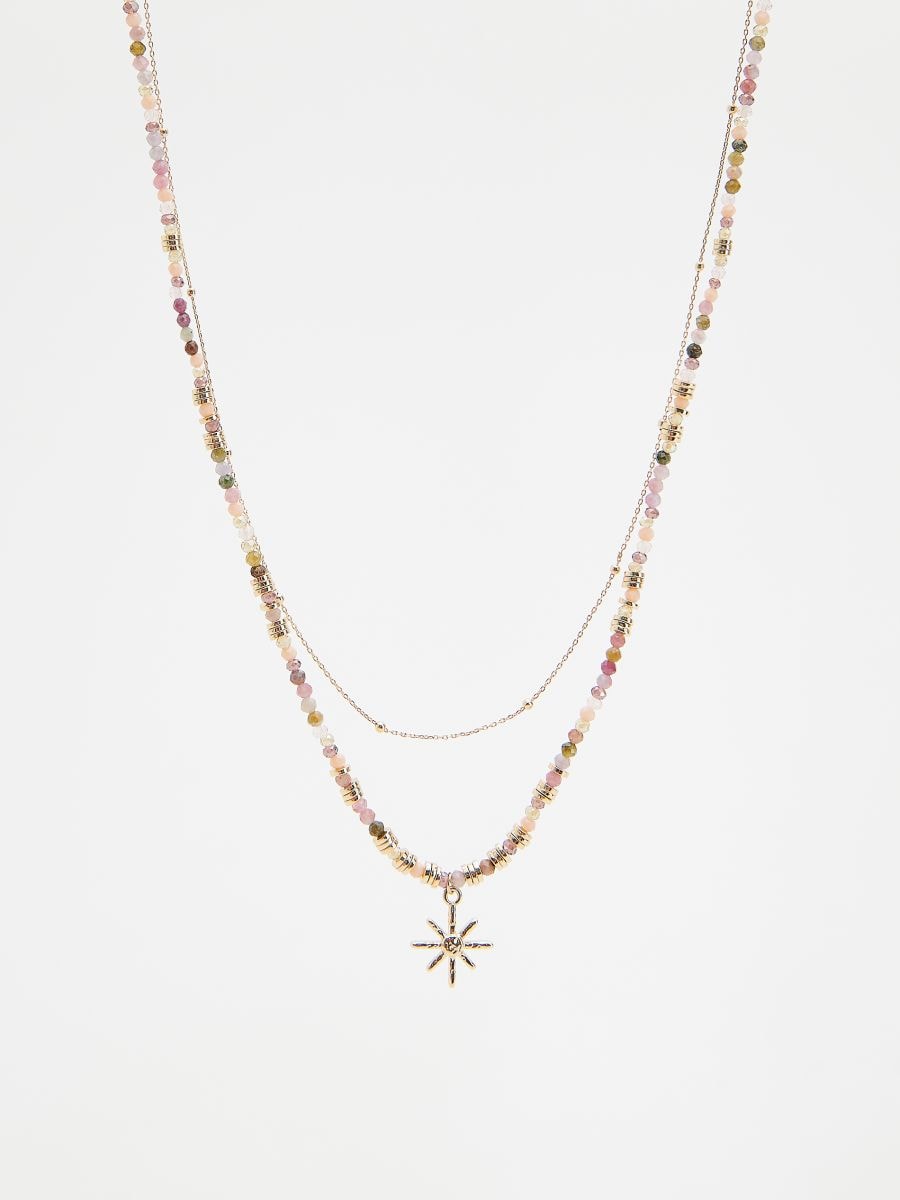 Necklaces set - multicolor - RESERVED - 2