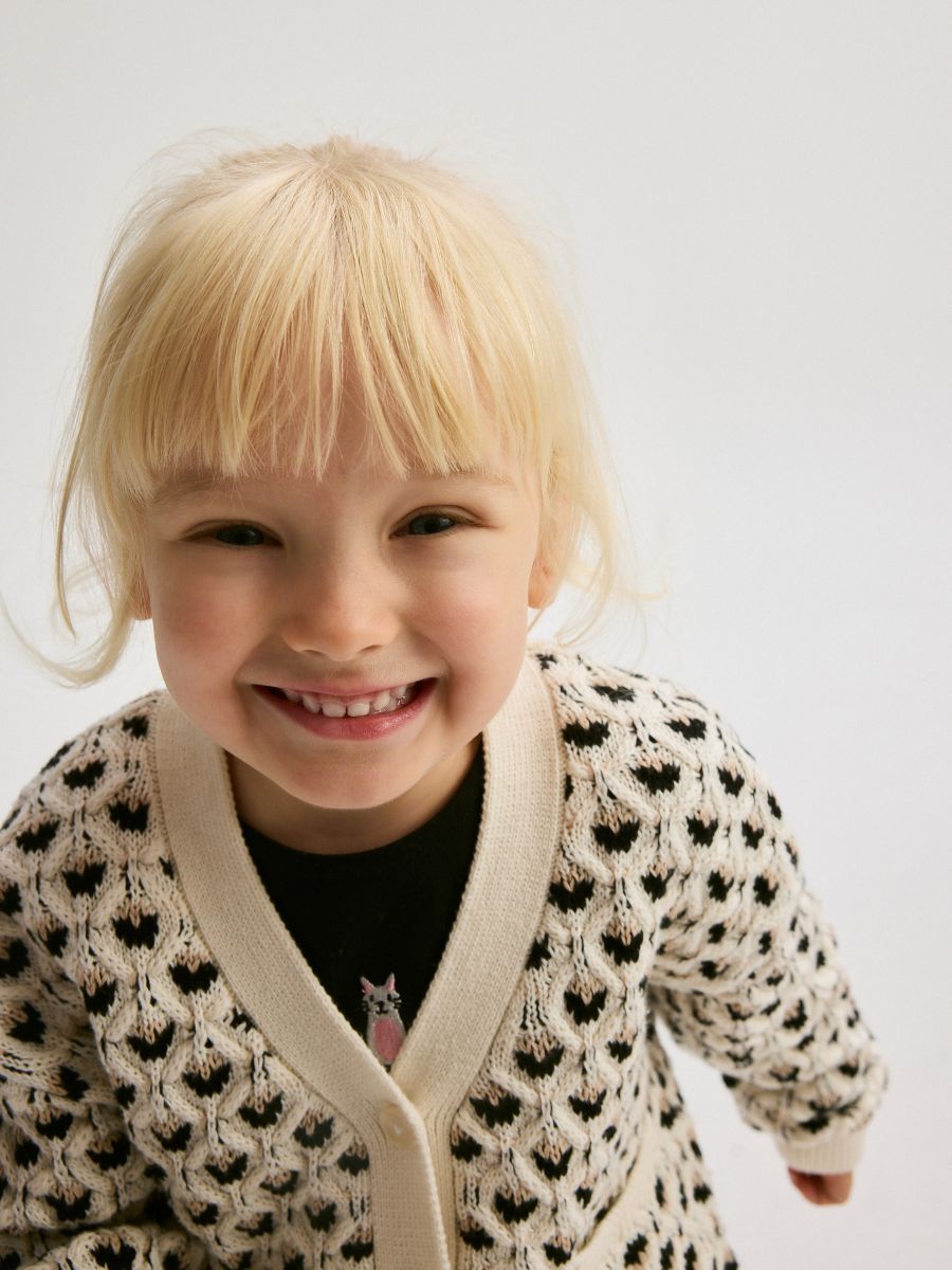 Gemusterter Pullover - bunt - RESERVED - 4