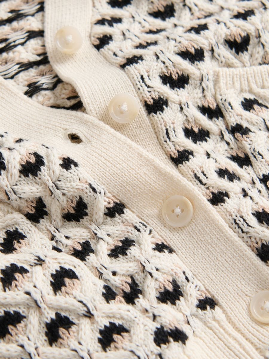 Gemusterter Pullover - bunt - RESERVED - 5