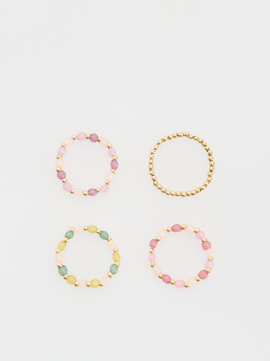 Rings set - multicolor - RESERVED - 2