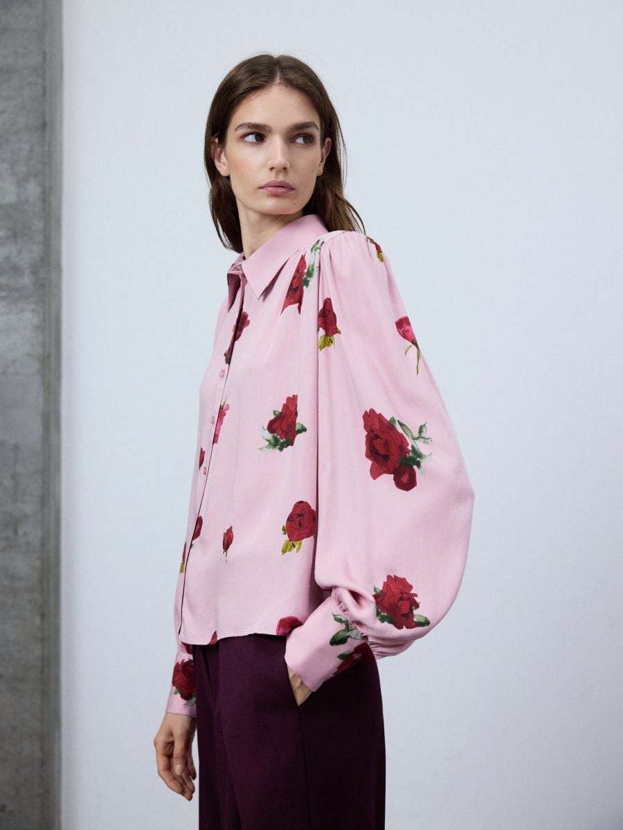 Floral shirt - multicolor - RESERVED