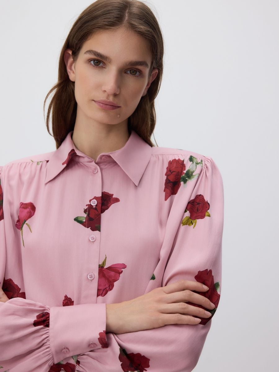 Floral shirt - multicolor - RESERVED