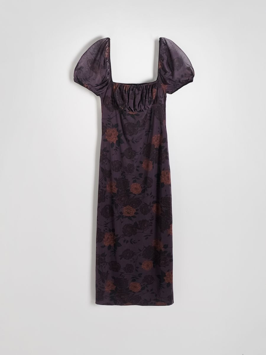 Midikleid mit Blumenmuster - bunt - RESERVED - 5