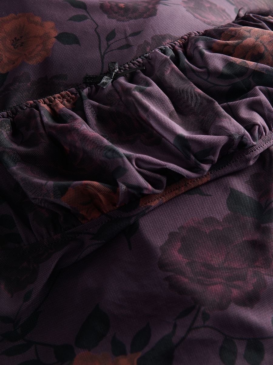 Midikleid mit Blumenmuster - bunt - RESERVED - 6