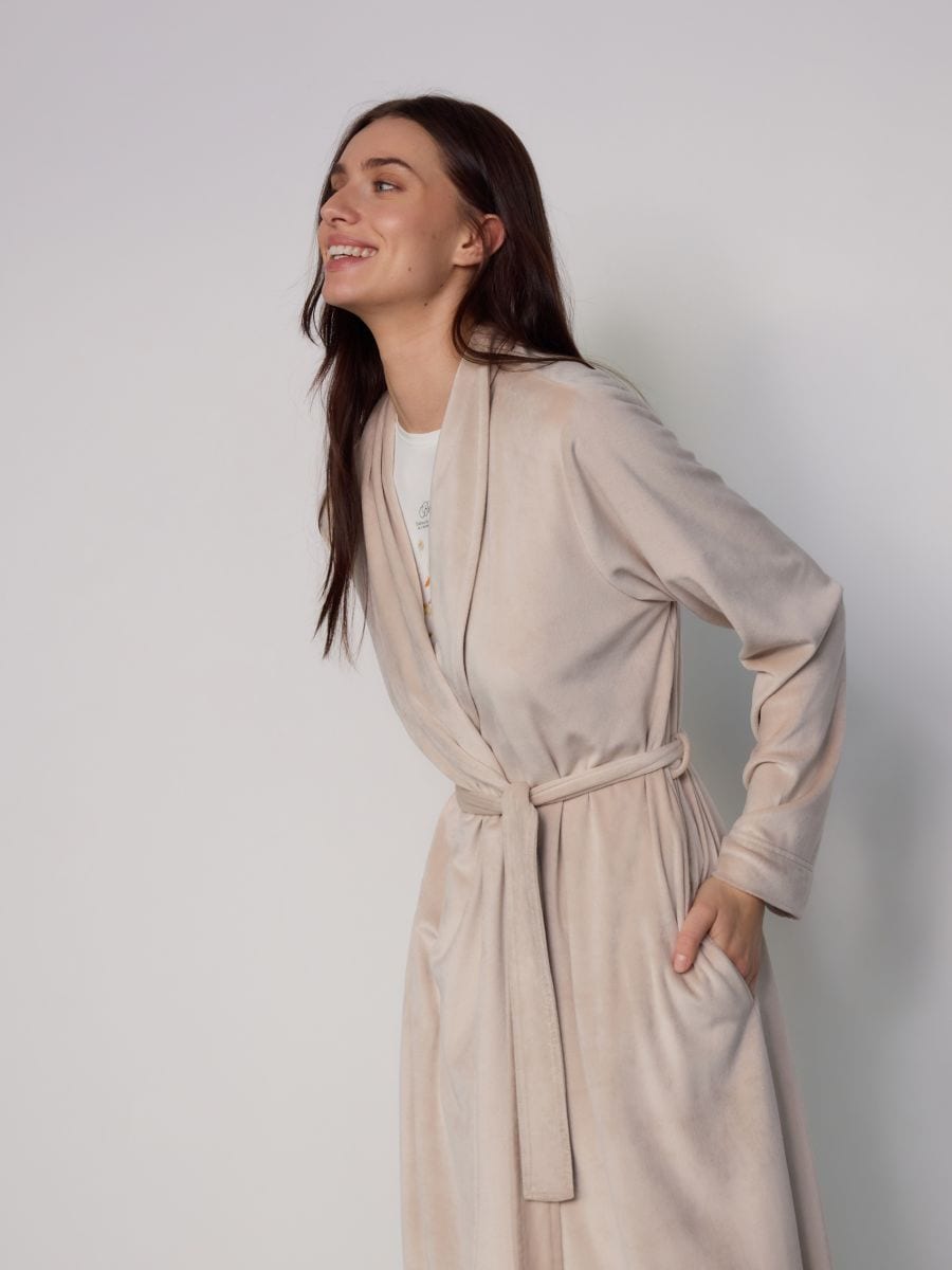 Dressing gown - nude - RESERVED - 2