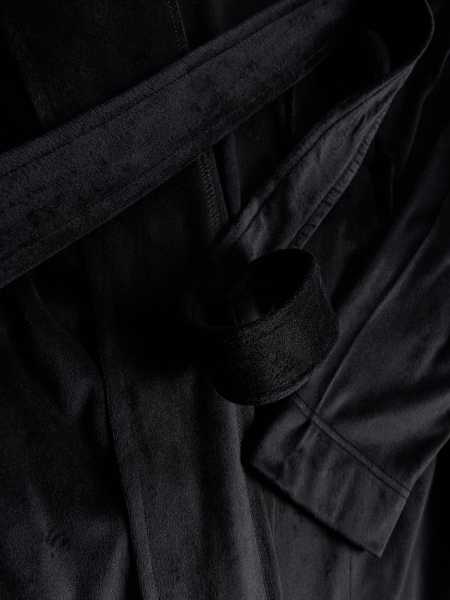 Dressing gown - black - RESERVED - 5