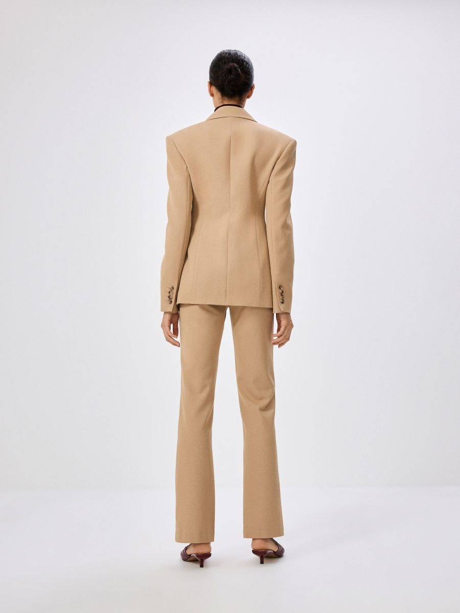 Blazer with stitching - mustard - RESERVED - 2