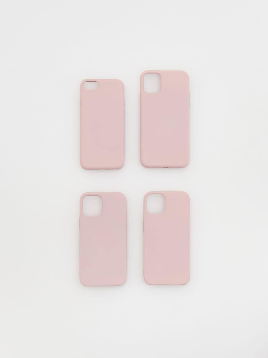 Pouzdro na iPhone - pastelově růžová - RESERVED