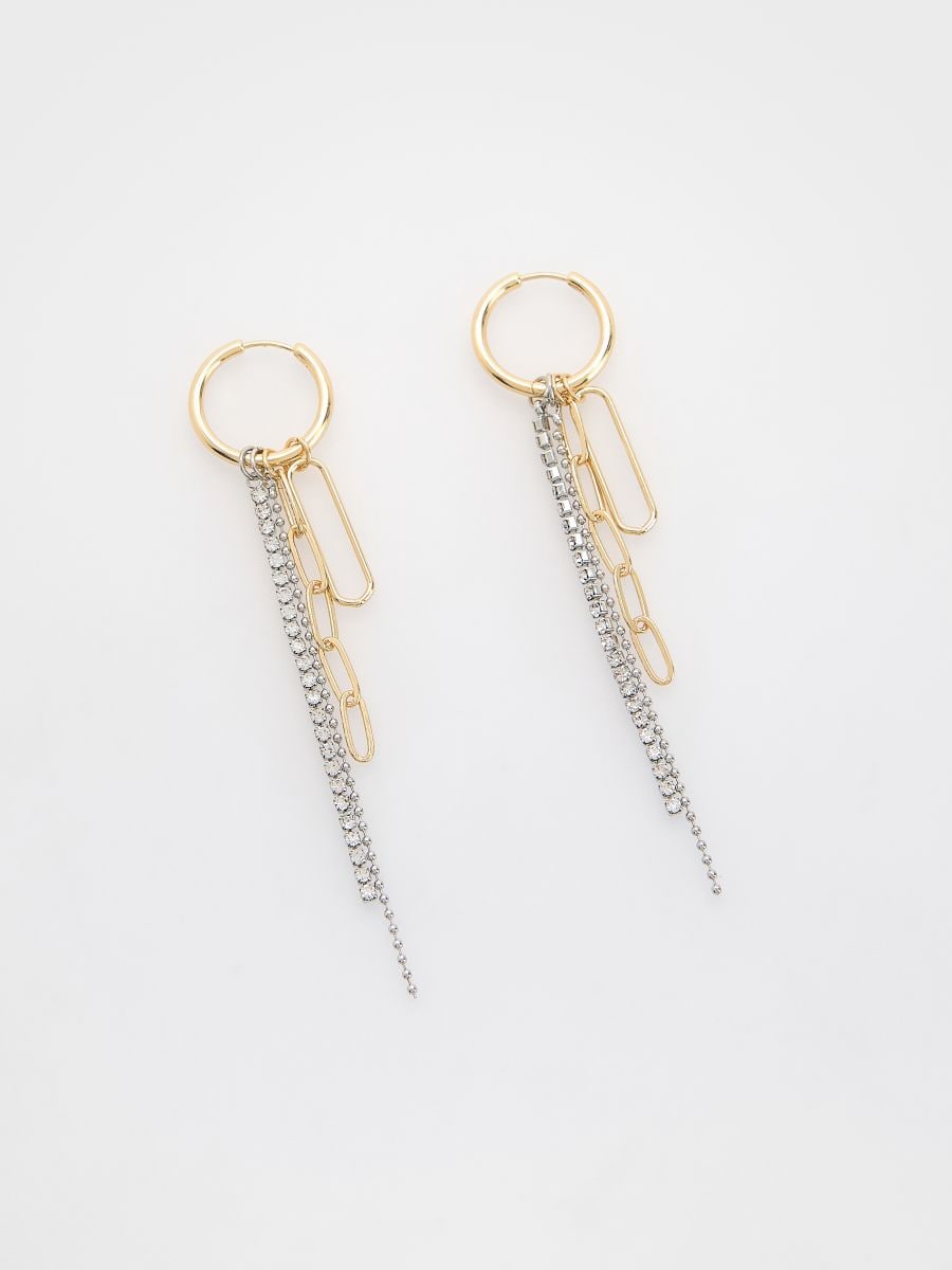 Dangle earrings - multicolor - RESERVED - 2