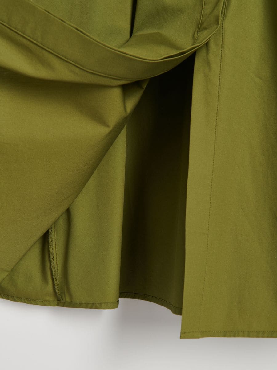 Robe en coton - vert kaki - RESERVED - 5