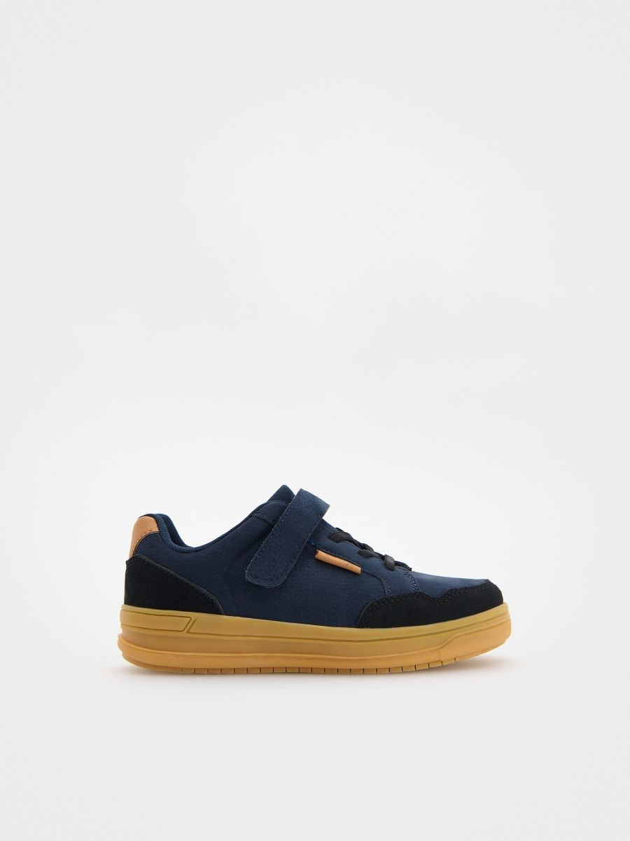 Trainers with Velcro fastening - navy - RESERVED - 2