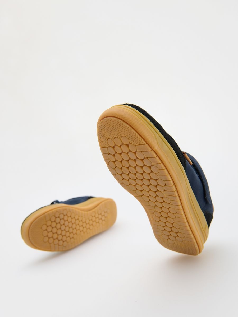 Trainers with Velcro fastening - navy - RESERVED - 6