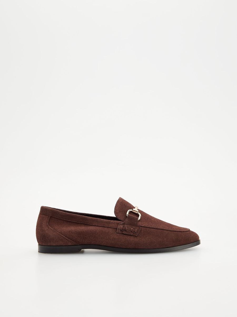 Wildleder-Loafer Farbe dunkelbraun - RESERVED - 097CT-89X